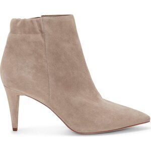Enzo Angiolini Philoni Suede Ankle Bootie - Taupe - Size 9 - NWB